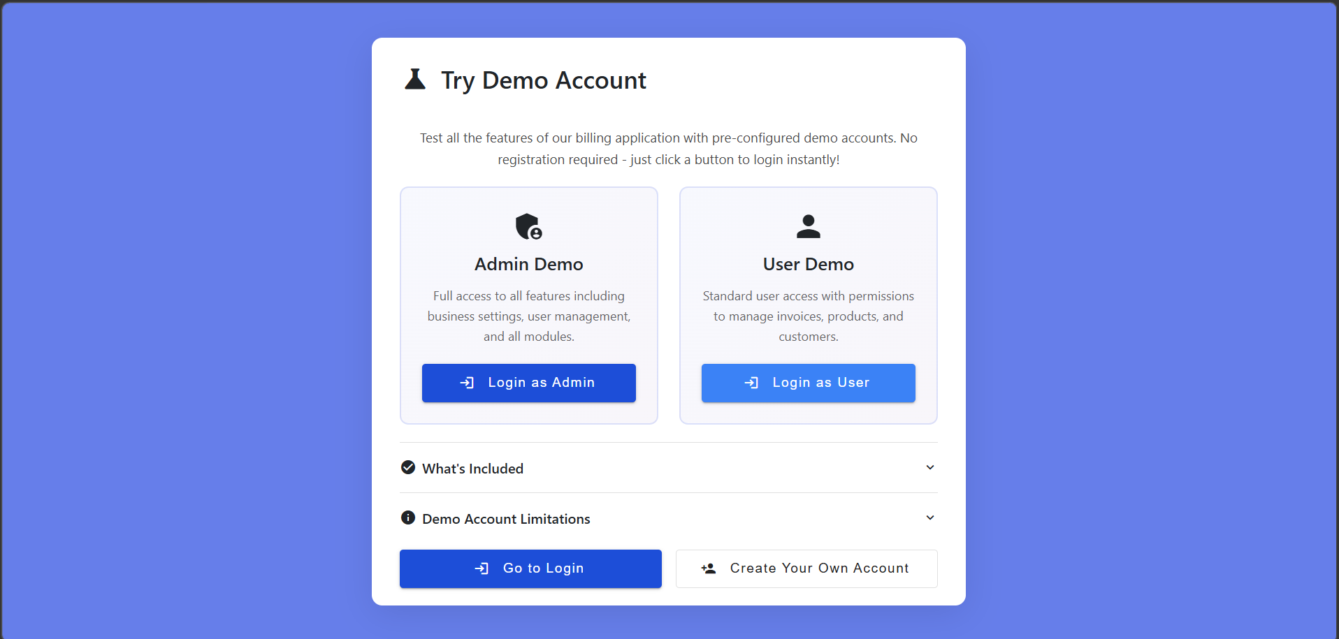 Demo Page